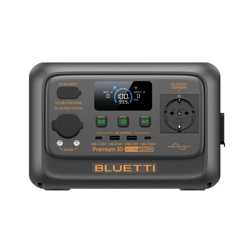 BLUETTI Premium 30 V2. Estação de Energia Portátil 600 W