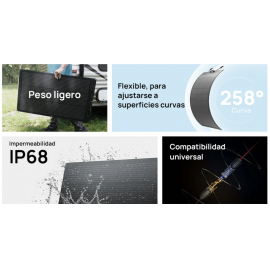 EcoFlow Painel Solar Flexível de 100 W