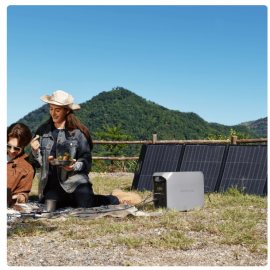 EcoFlow Painel Solar Portátil Bifacial NextGen de 220 W
