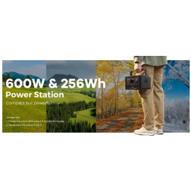i9Power Estação de Energia Portátil S03 Plus-E 600w