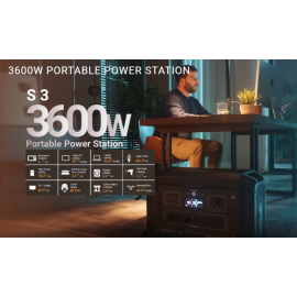 i9Power Estação de Energia Portátil S3 3600W