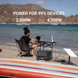 i9Power Kit Solar Portátil S-1 2000W + Painel Solar 240W